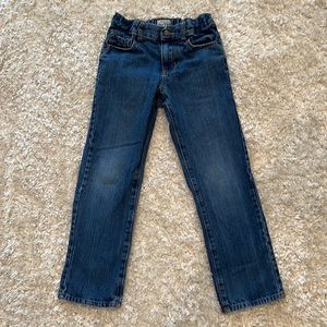 Children’s Place blue jeans, size 8 adjustable waist band straight